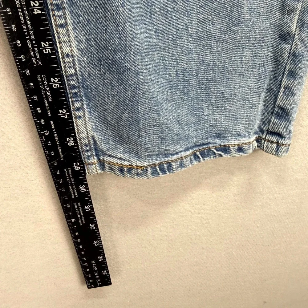 Levi's 559 Jeans Mens 40x30 Blue Denim Ripped Red Tab‎ Relaxed Fit Straight Wide